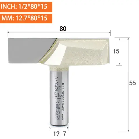 ดอกกัดปรับผิวล่าง ARDEN Bottom Cleaning Router Bit คาร์ไบด์ สำหรับไม้ MDF