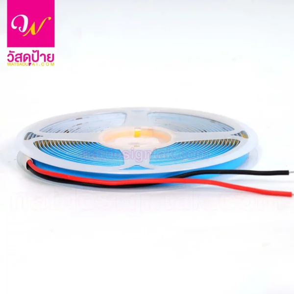 ไฟริบบิ้น 2110COB480 DC 12 V ยาว 5 เมตร ไฟ Warm White 3000k