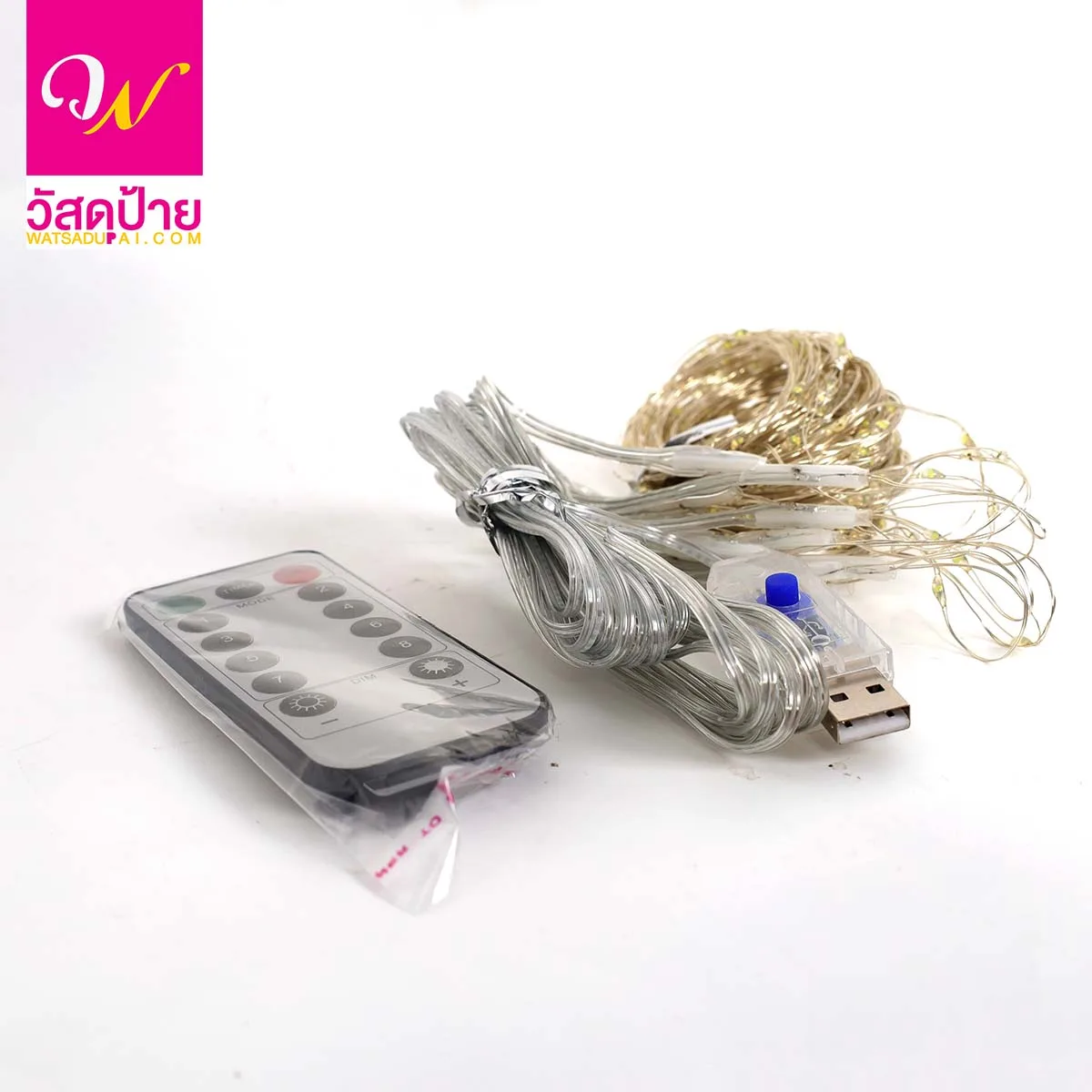 LED Curtain Lights with Hook USB