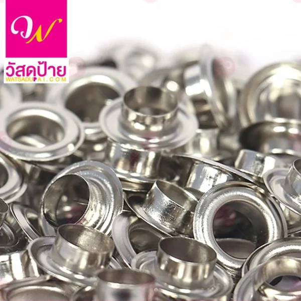 ตาไก่ ตาไก่ตอก ห่วงตาไก่สีเงิน คุณภาพดี ราคาถูกสุดๆ