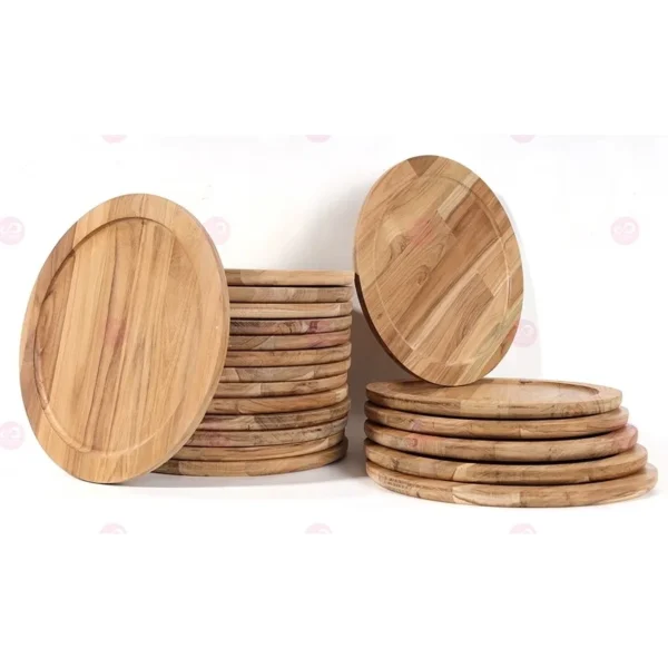 ลดล้างสต๊อก! ถาดไม้วงกลม